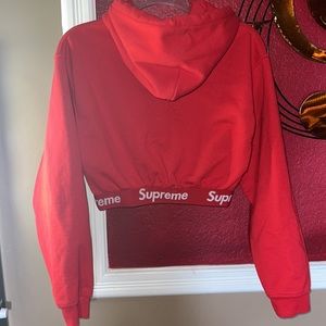 Inspired by supreme custom designed crop sweater BY RICH JOE size small women’s